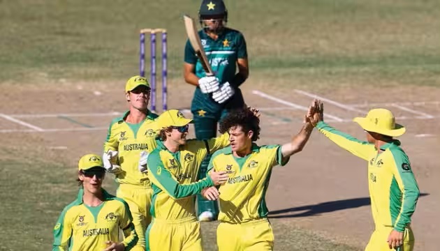 ऑस्ट्रेलियाने पाकिस्तानला पराभूत करून अंडर 19
