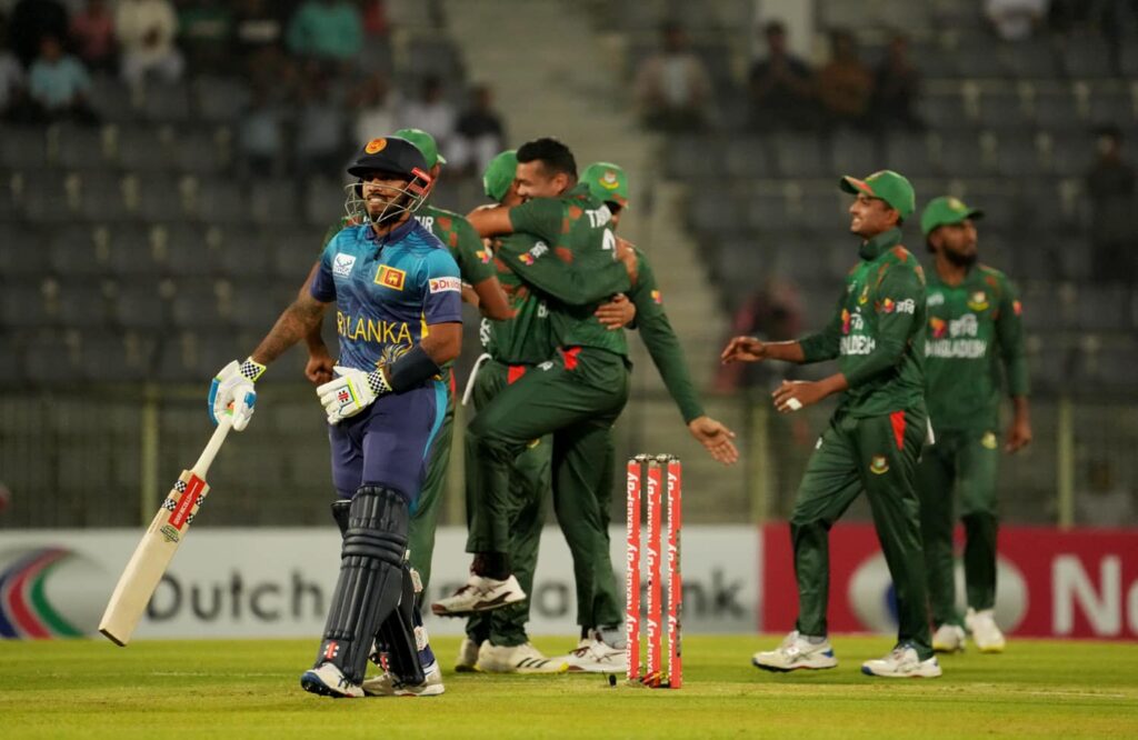 Bangladesh beat Sri Lanka easily in the T20 match