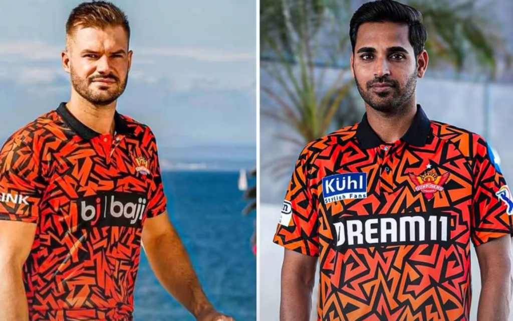 Sunrisers Hyderabad jersey pattern changed