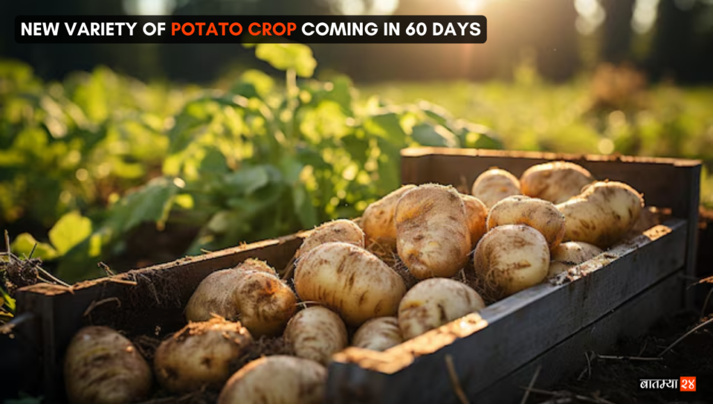 New variety of potato crop coming in 60 days