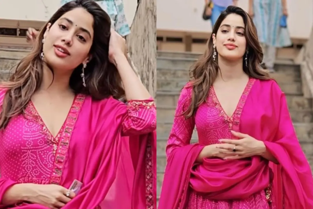 Mobile Phone Footage Of Janhvi Kapoor Being Thrown On Body Goes Viral