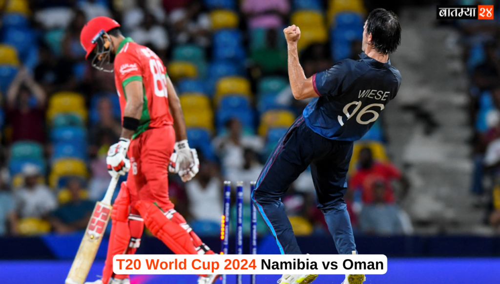 T20 World Cup 2024 Namibia vs Oman