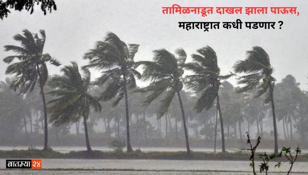 Monsoon Update 2024: केरळ पाठोपाठ आता तामिळनाडूत दाखल झाला पाऊस, आता महाराष्ट्रात कधी पडणार ?