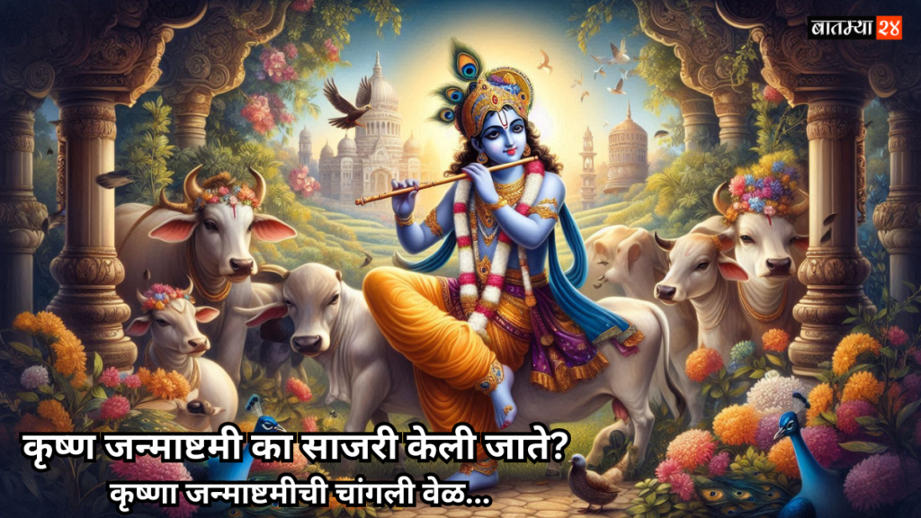 Krishna Janmashtami 2024: कृष्ण जन्माष्टमी का साजरी केली जाते? कृष्णा जन्माष्टमीची चांगली वेळ, कृष्ण जयंतीच्या दिवशी ही वस्तू खरेदी केली तर संपत्ती वाढवते.