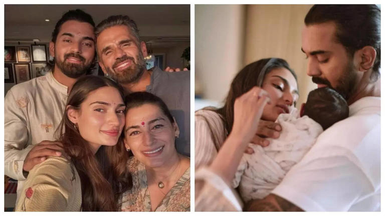 Suniel Shetty to granddaughter Evra