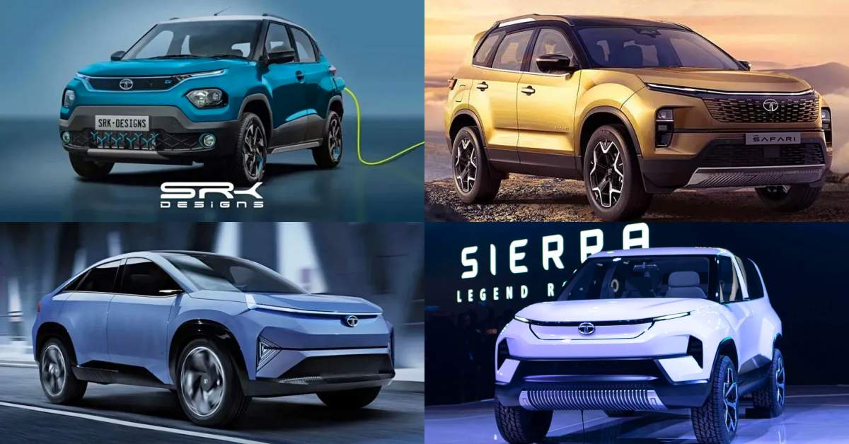 Tata Upcoming Cars: टाटा मोटर्स आता ईव्ही कार मध्ये करणार धमाका…