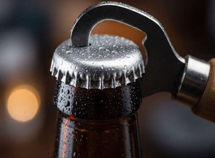 21 Notches on a Beer Bottle Cap