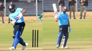 Rohit Sharma's century against Sikkim