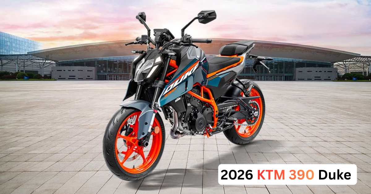 2026 KTM 390 Duke जागतिक बाजारात सादर; दमदार ब्रेकिंगसह नवीन मॅट ब्लू रंगाचा पर्याय