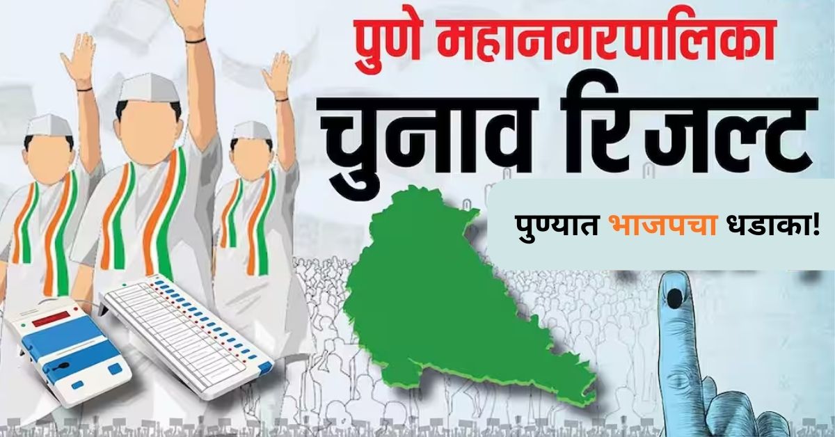 Pune Election Result 2026 LIVE: पुण्यात भाजपचा धडाका! 48 जागांवर आघाडी, अजित पवारांची राष्ट्रवादी 17 जागांवर पुढे..