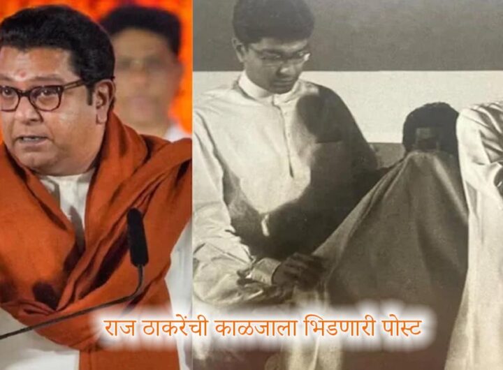 Raj Thackeray Emotional Post on Balasaheb Thackeray 100th Birth Anniversary – Marathi News
