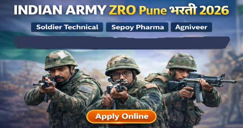 Indian Army ZRO Pune Bharti 2026