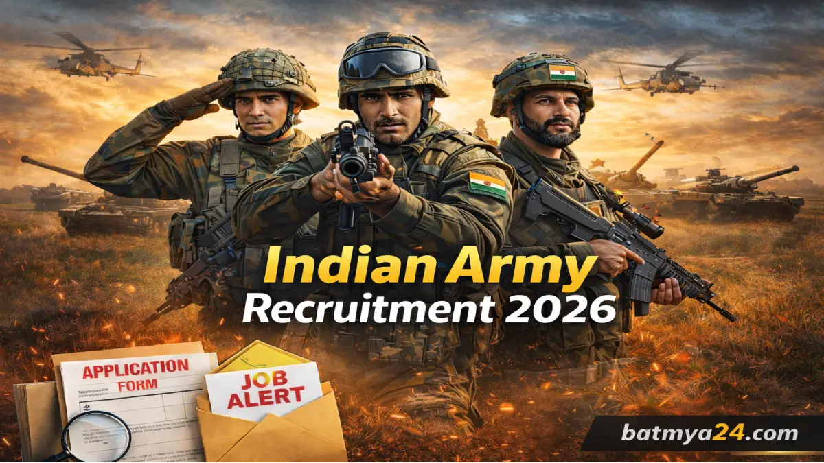 भारतीय सेना अग्निवीर भरती 2026 – हजारो जागांसाठी Apply करा आजच!