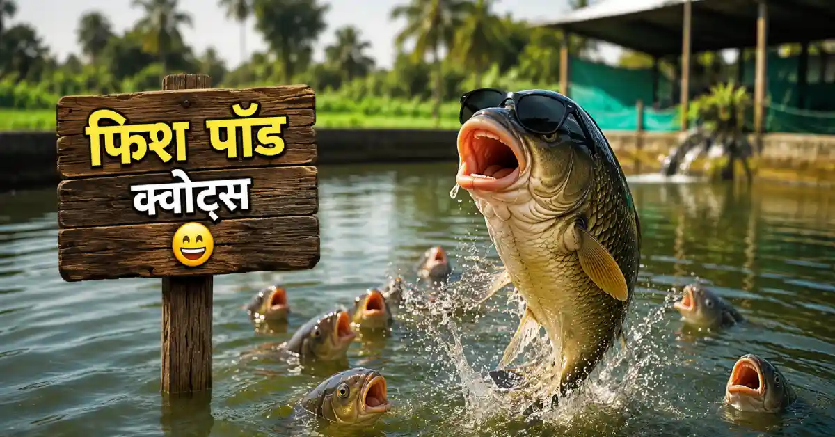 Funny Fishpond in Marathi – 100+ मजेदार मराठी फिशपॉन्ड आणि शेलापागोटे