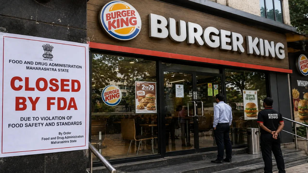 पुण्यातील प्रसिद्ध Burger King वर FDA ची मोठी कारवाई; Camp आउटलेटचे कामकाज बंद, नेमकं काय आढळलं?