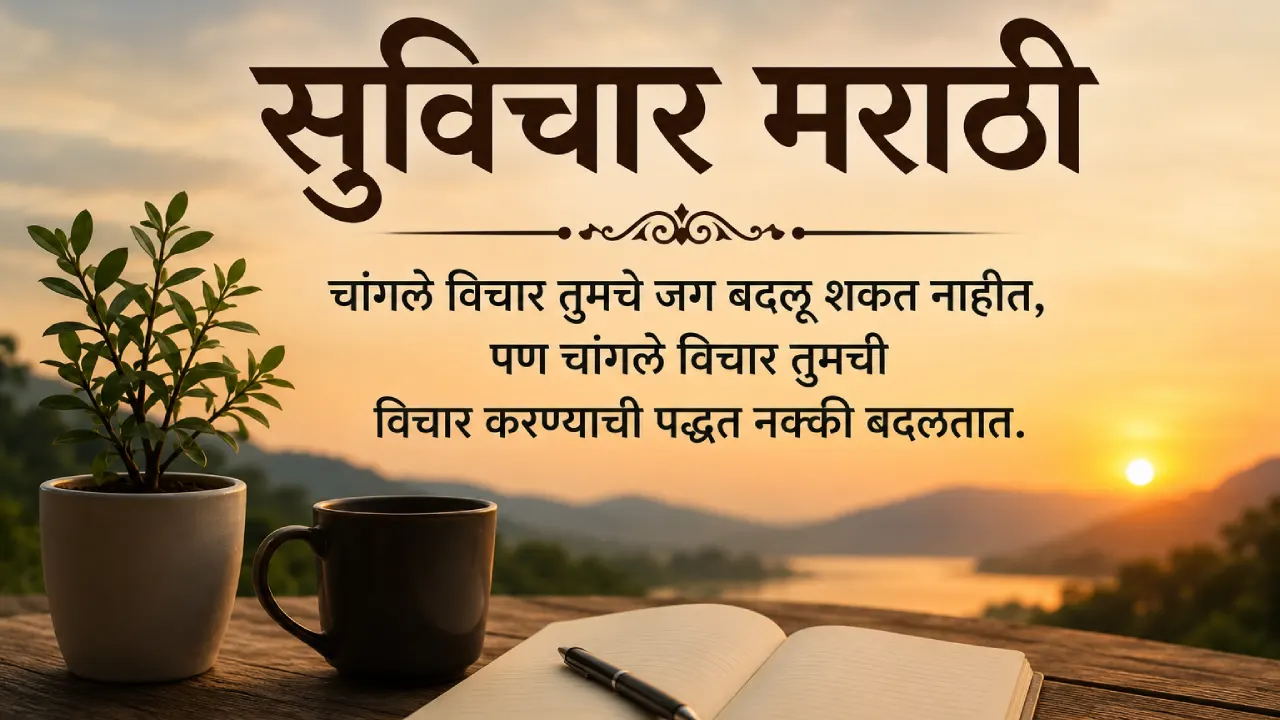 Suvichar Marathi: आयुष्याला नवी दिशा देणारे सुंदर मराठी सुविचार