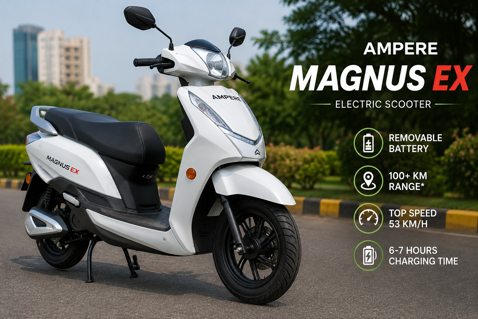 Ampere Magnus EX: 85 हजारांच्या बजेटमधली ही Electric Scooter आता बंद; Range-Features पाहून घ्या माहिती