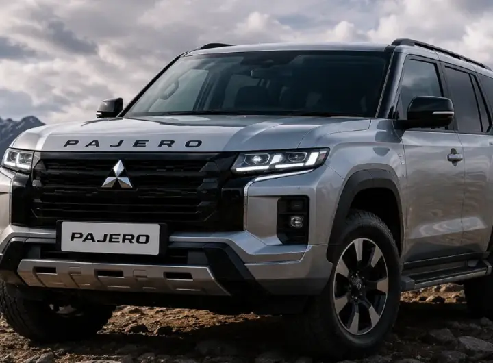 204bhp डिझेल इंजिन आणि 4WD सह नवीन Mitsubishi Pajero