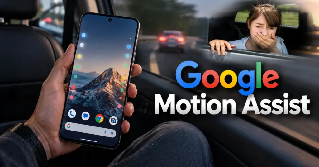 प्रवासातील Motion Sickness कमी करण्यासाठी Google चे Motion Assist फीचर