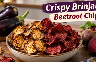 Crispy Brinjal Beetroot Chips: बटाटा चिप्स विसरा! घरच्या घरी बनवा कुरकुरीत वांगं-बीटरूट चिप्स, रेसिपी अगदी सोपी