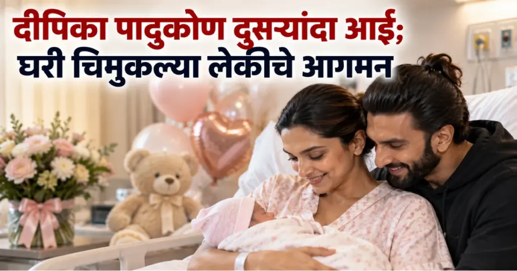दीपिका पादुकोण आणि रणवीर सिंह यांच्या घरी दुसऱ्या मुलीचे आगमन