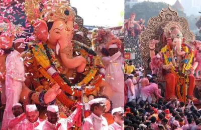 Lalbaugcha Raja Visarjan 2026: लालबागच्या राजाला आज निरोप; पाहा विसर्जन मिरवणुकीचा संपूर्ण मार्ग आणि वेळ