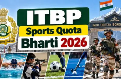 ITBP Sports Quota Bharti 2026: खेळाडूंसाठी ITBP मध्ये 126 जागांची भरती